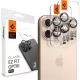 Spigen Optik Pro Glas.tR EZ Fit kameravédő (2-pack) Apple iPhone 16 Pro készülékhez – Átlátszó