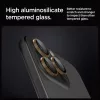Spigen Optik Pro Glas.tR EZ Fit kameravédő (2-pack) Apple iPhone 16 Pro készülékhez – Átlátszó