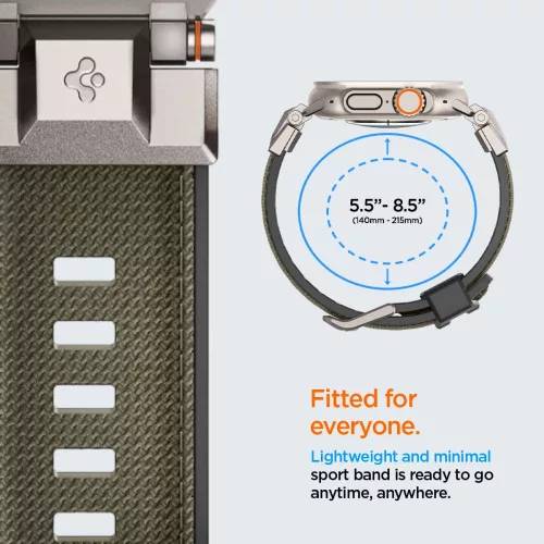 Spigen DuraPro Armor Apple Watch 8/9/10/11/SE/Ultra (44/45/46/49 mm) tok - military green