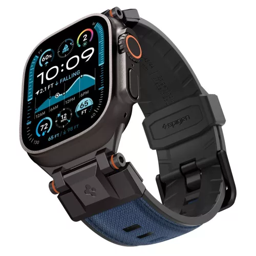 Spigen DuraPro Armor Apple Watch 8/9/10/11/SE/Ultra (44/45/46/49 mm) tok - sötétkék