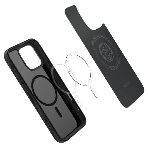 Spigen Liquid Air 'T' Mag MagSafe tok Apple iPhone 16 Pro Max készülékhez – Matt fekete