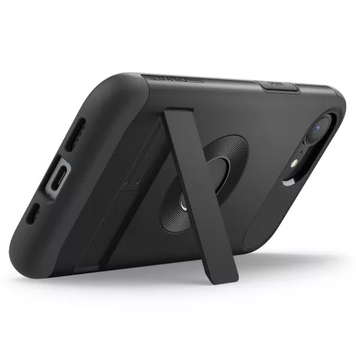 Spigen Slim Armor Mag MagSafe tok, Apple iPhone 16e / 17e - fekete