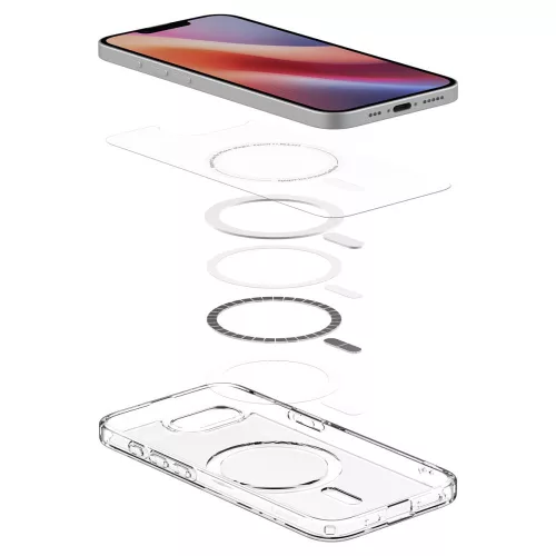 Spigen Ultra Hybrid Mag MagSafe tok, Apple iPhone 16e / 17e - fehér