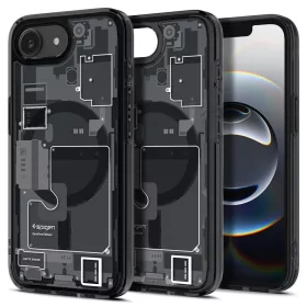   Spigen Ultra Hybrid Mag MagSafe tok, Apple iPhone 16e / 17e - Zero One fekete