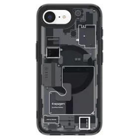  Spigen Ultra Hybrid Mag MagSafe tok, Apple iPhone 16e / 17e - Zero One fekete