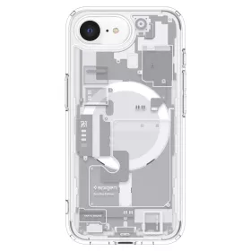   Spigen Ultra Hybrid Mag MagSafe tok, Apple iPhone 16e / 17e - Zero One fehér