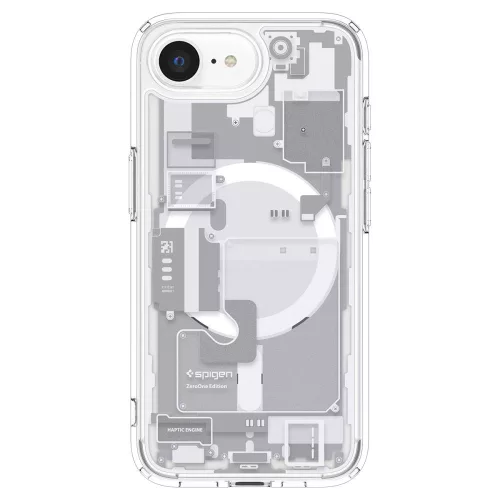 Spigen Ultra Hybrid Mag MagSafe tok, Apple iPhone 16e / 17e - Zero One fehér