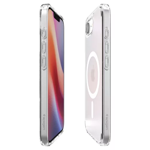 Spigen Ultra Hybrid Mag MagSafe tok, Apple iPhone 16e / 17e - Frost fehér