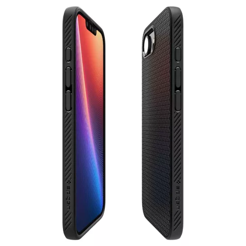 Spigen Liquid Air Mag MagSafe tok, Apple iPhone 16e / 17e - matt fekete