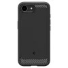 Spigen Rugged Armor Mag MagSafe tok, Apple iPhone 16e / 17e - matt fekete