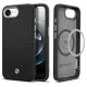 Spigen Enzo Aramid Mag MagSafe tok, Apple iPhone 16e / 17e - matt fekete