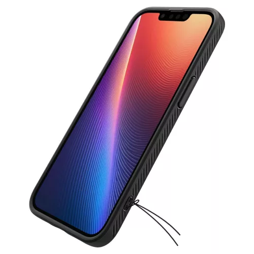 Spigen Liquid Air tok, Apple iPhone 16e / 17e - matt fekete