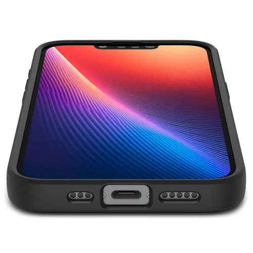 Spigen Liquid Air tok, Apple iPhone 16e / 17e - matt fekete