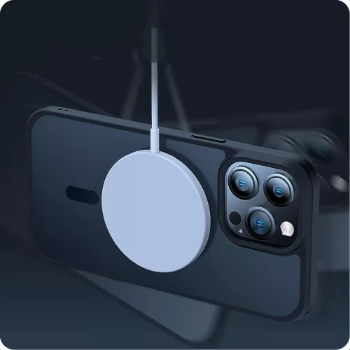 Tech-Protect MagMat MagSafe iPhone 15 tok matt égkék