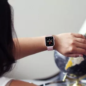   Tech-Protect Milaneseband Apple Watch szíj 40/41/42 mm - Starlight