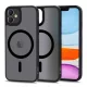 Tech-Protect Magmat MagSafe tok, Apple iPhone 11 matt fekete