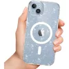 Tech-Protect Flexair Hybrid MagSafe tok, Apple iPhone 13/14 csillámos