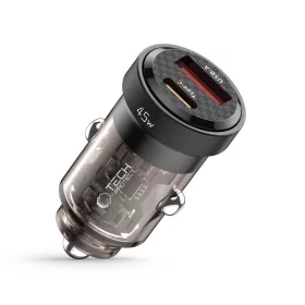 Tech-Protect CC45W 2-PORT PD autós töltő