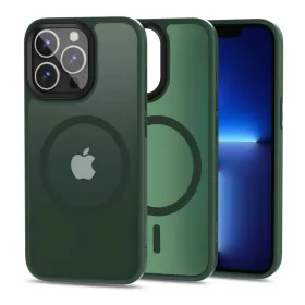   Tech-Protect Magmat MagSafe tok, Apple iPhone 13 Pro matt zöld