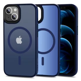   Tech-Protect Magmat MagSafe tok, Apple iPhone 13 matt sötétkék