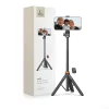 Tech-Protect L03S Bluetooth Selfie Stick Tripod fekete