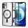 Tech-Protect Magshine MagSafe tok, Apple iPhone 12 fekete