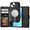 Tech-Protect Wallet MagSafe tok, Apple iPhone 13 fekete