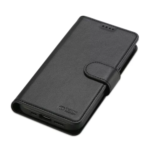Tech-Protect Wallet MagSafe tok, Apple iPhone 13 fekete