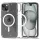 Tech-Protect FlexAir Hybrid MagSafe iPhone 15 glitteres átlátszó tok