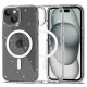 Tech-Protect FlexAir Hybrid MagSafe iPhone 15 glitteres átlátszó tok