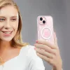 Tech-Protect FlexAir Hybrid MagSafe iPhone 15 glitteres átlátszó tok