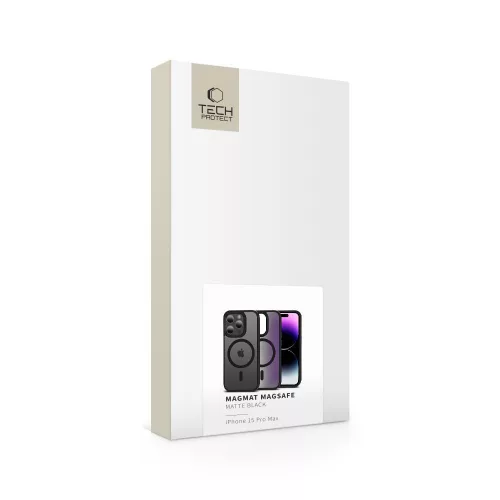 Tech-Protect MagMat MagSafe iPhone 15 Pro Max tok fekete