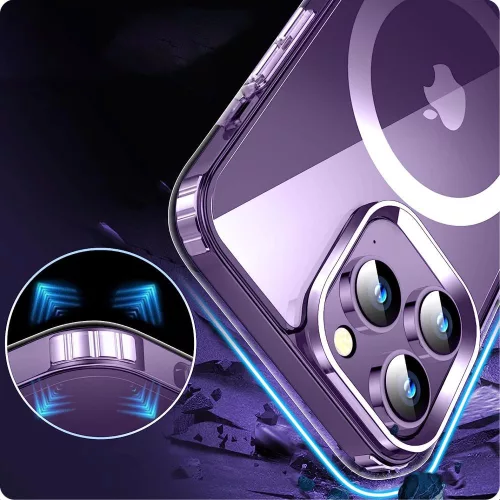 Tech-Protect FlexAir Hybrid MagSafe iPhone 15 Pro Max átlátszó