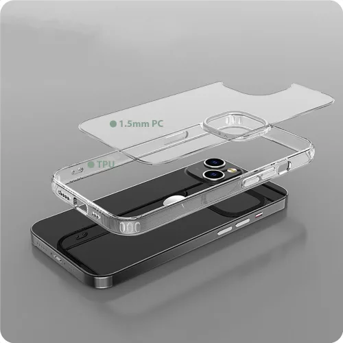 Tech-Protect FlexAir Hybrid iPhone 15 átlátszó tok