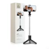 Tech-Protect L02S Bluetooth Selfie Stick Tripod fekete