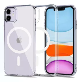 Tech-Protect Magmat MagSafe tok, Apple iPhone 11 átlátszó
