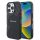 AMG Rhombs MagSafe tok iPhone 16 Pro - fekete/piros