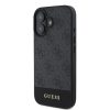 Guess PU 4G Stripe iPhone 16 Pro Max tok - szürke