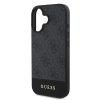 Guess PU 4G Stripe iPhone 16 Pro Max tok - szürke