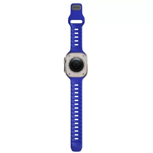 Nomad Sport Szilikon szíj,  M/L, The Verge -  42/44/45/49mm - kék