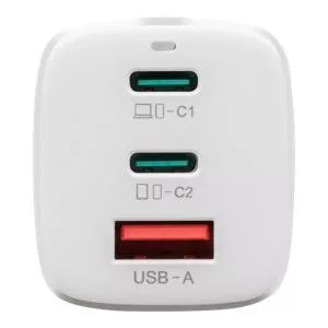 Tactical FlashBang GaN hálózati töltő adapter 65W  - fehér