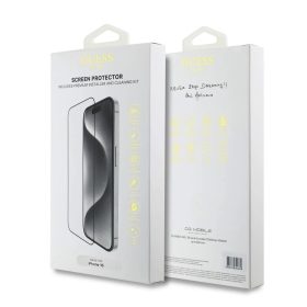 iPhone 12 / 12 Pro Privacy kijelzővédő üvegfólia fekete