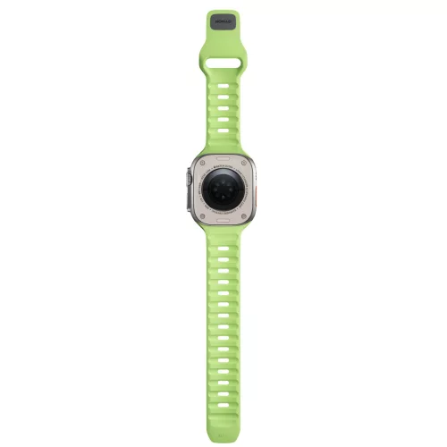 Nomad Sport Szilikon szíj,  M/L, Glow 2.0 -  42/44/45/49mm - fluoreszkáló