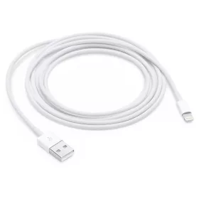   iPhone készülékhez adatkábel OEM - csomagolás nélküli gyári fehér