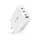 Tech-Protect NC100W-GAN töltő GaN 3x USB-C PD 100W / USB-A QC 3.0 - fehér