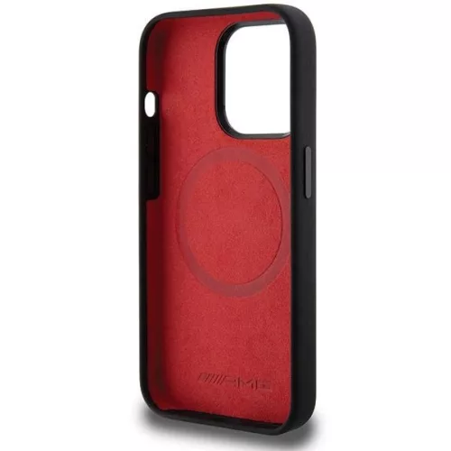 AMG Large Rhombuses Apple iPhone 15 Pro Magsafe tok - fekete