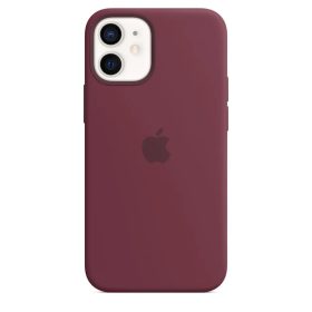 Apple iPhone 12 Mini szilikontok- plum