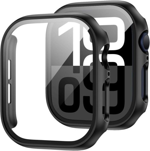 Apple Watch 10 (46mm) Tech-Protect Defense360 tok és üvegfólia - fekete
