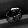 Apple Watch szíj 38/ 40/ 41 mm Dux Ducis YA valódi bőr- fekete