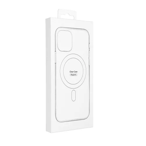 iPhone 15 Plus tok,  Mag Cover (MID) Magsafe kompatibilis - átlátszó